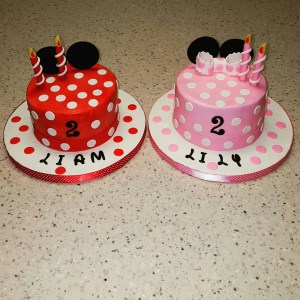 Mickey and Minnie Twins