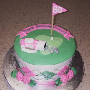 Pink & Green Tee Time